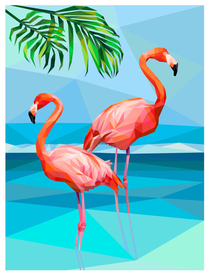 Flamingoes Quilt Kit