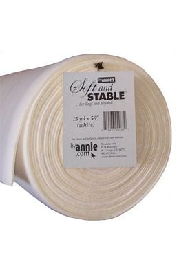 Soft & Stable Foam Stabilizer, White, 58" Wide, 15-Yard Roll - Choice FabricsJan-57