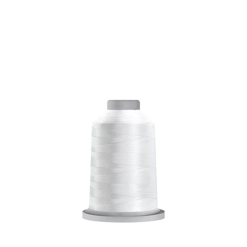 10002 Super White Glide Polyester Thread - 1,100 yards Mini Spool - Choice FabricsCDS-410-10002