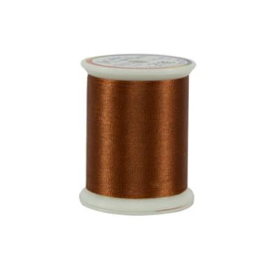 Magnifico 40 wt Trilobal Polyester Thread 500 yd - Rust Brown - Choice Fabrics105-01-2035