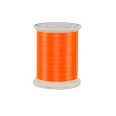 Magnifico 40 wt Trilobal Polyester Thread 500 yd - Tangerine Flash