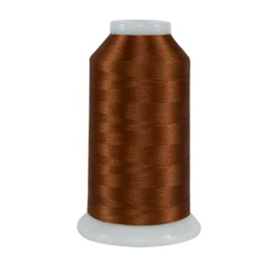 Magnifico 40 wt Trilobal Polyester Thread 3,000 yd Cone - Rust Brown