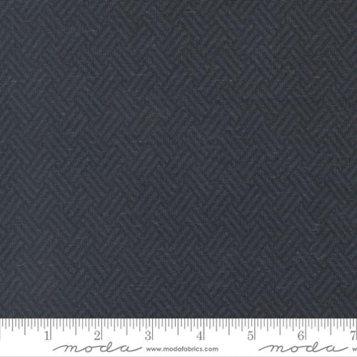Prairie Gather Flannels Navy Basket Weave 108" Wideback Fabric Per Yard