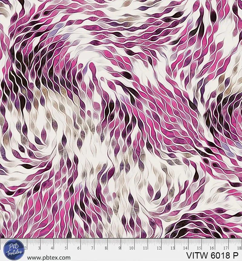 Vitality Chic Pink Cotton 108" Wideback Fabric per yard - Choice FabricsVITW-6018-P