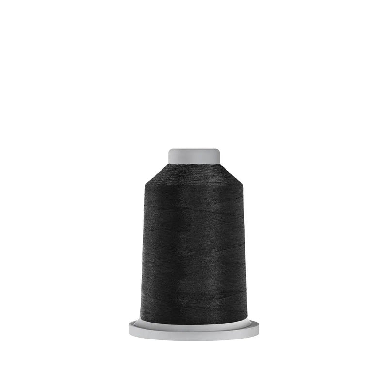 11001 Black Glide Polyester Thread - 1,100 yards Mini Spool - Choice Fabrics410.11001