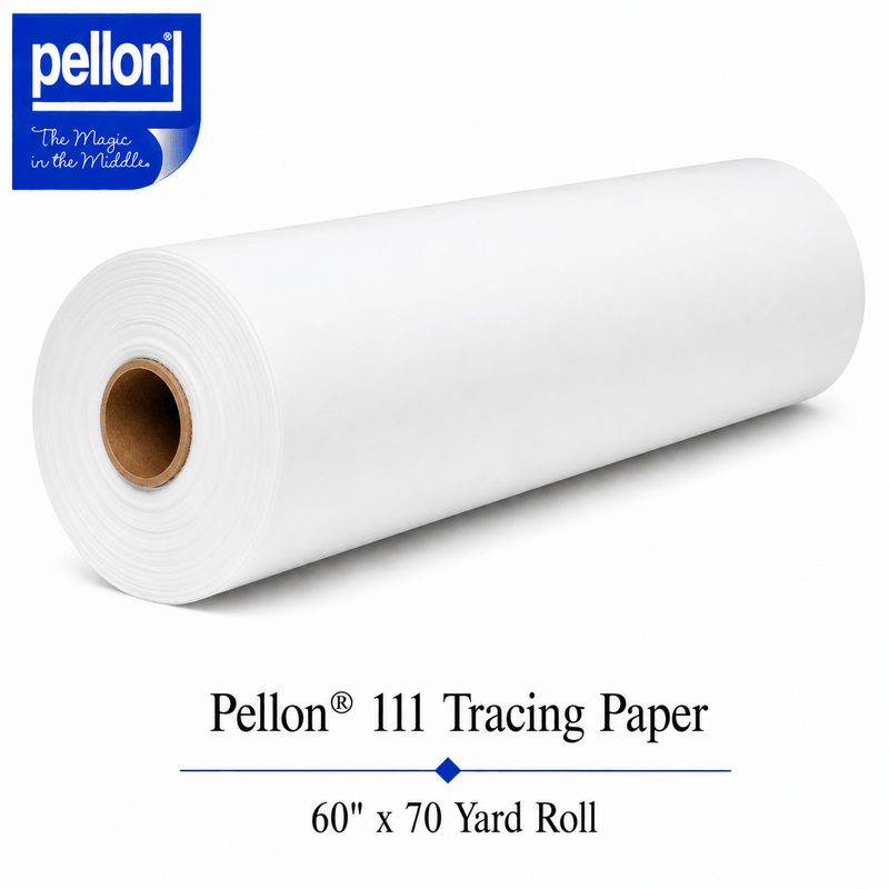 Pellon® 111 Tracing Paper – 60" x 70 Yard Roll – White - Choice FabricsDS111-6070RL