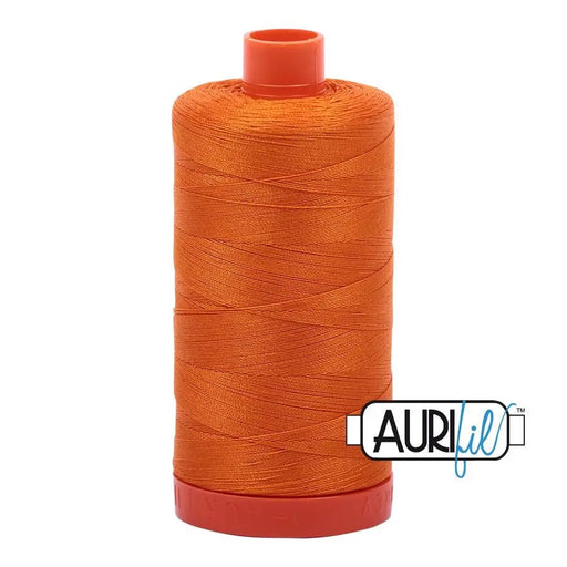 1133 Bright Orange Aurifil Cotton 50wt Large Spool - Choice FabricsMK50SP1133