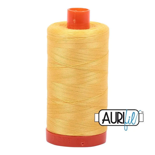 1135 Pale Yellow Aurifil Cotton 50wt Large Spool - Choice FabricsMK50SP1135