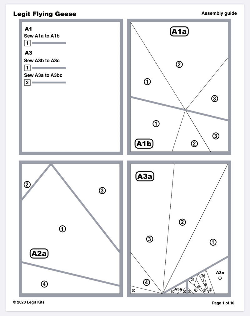 Flying Geese Pattern