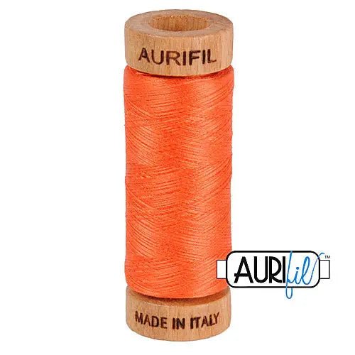 1154 Dusty Orange Aurifil Cotton 80wt Spool - Choice FabricsMK80SP280-1154
