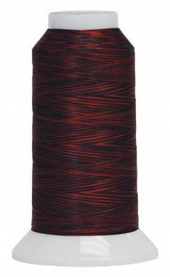 Fantastico 40 wt Variegated Polyester Thread 2,000 yd - Lava Flow