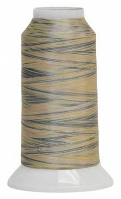 Fantastico 40 wt Variegated Polyester Thread 2,000 yd - Oyster Shell - Choice Fabrics11702-5077