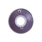 13018 Lead Grey Prewound Clear - Glide Bobbin Tube - Style L - Choice FabricsCGL-13018