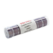 13018 Lead Grey Prewound Clear - Glide Bobbin Tube - Style L - Choice FabricsCGL-13018