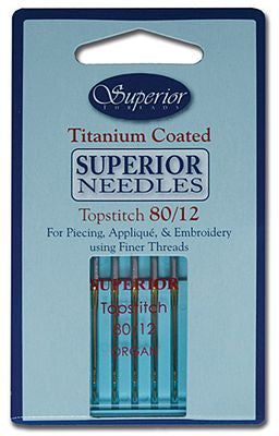 Titanium Coated Topstitch Needles