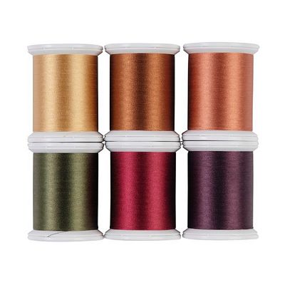 Kimono Silk 6 Spool Set - Fall