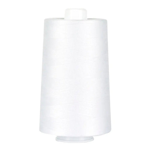 3001 Bright White Omni Polyester Thread - Choice FabricsOMNI-3001