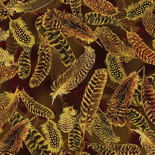 Gilded Feathers - 14034M-77