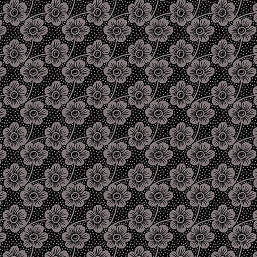Midnight Rhapsody - Buttercup - Black/Gray (3 - Yard Pack) - Choice Fabrics14079-11