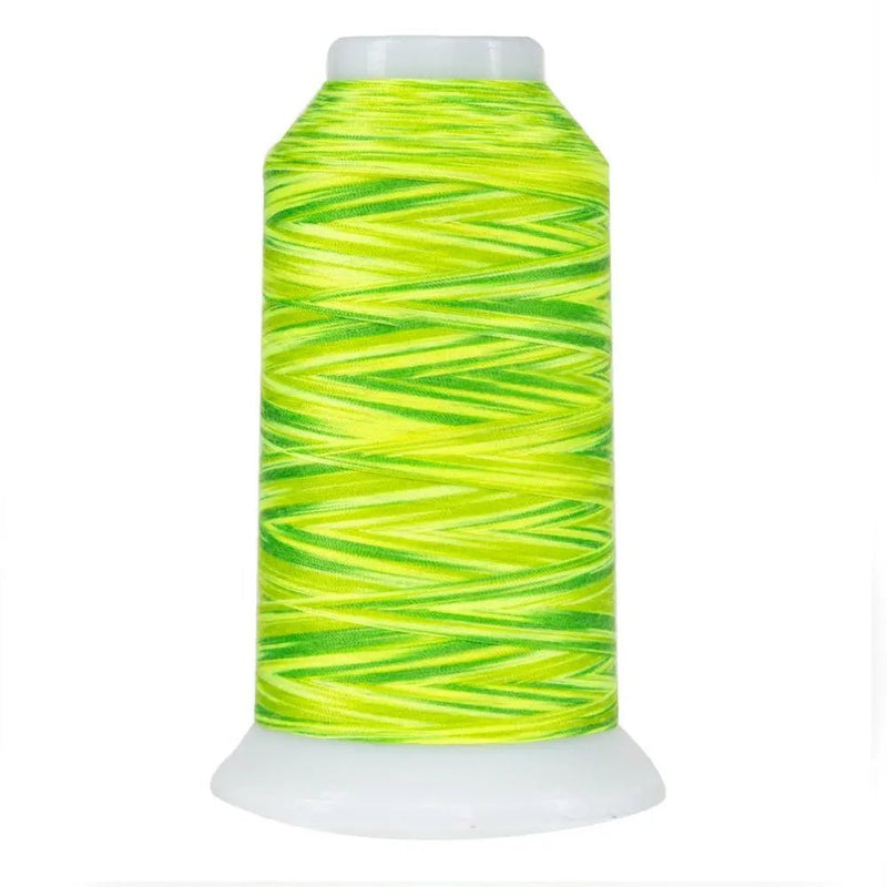 9064 Fresh Lime Omni Variegated Polyester Thread - Choice FabricsCDS-14502-9064
