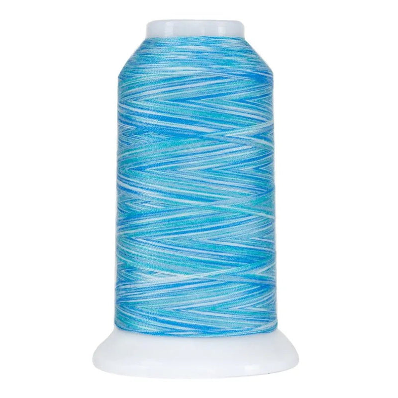 9073 Ice Blue Omni Variegated Polyester Thread - Choice FabricsCDS-14502-9073