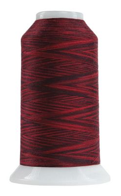 OMNI-V 40 wt Variegated Polyester Thread 2,000 yd - Red Robin