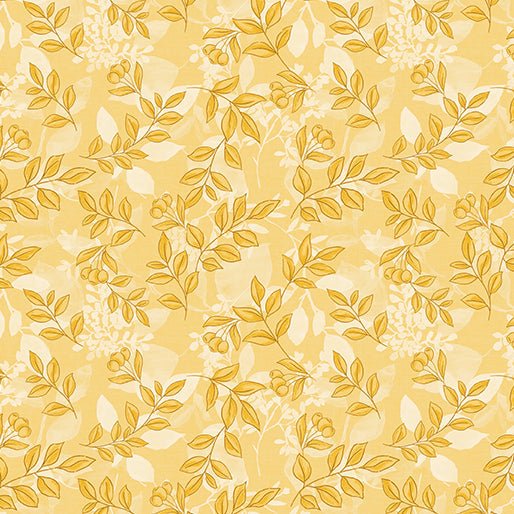 Mountain Foliage Maize Cotton 44"/45" Fabric Per Yard - Choice Fabrics16811-33