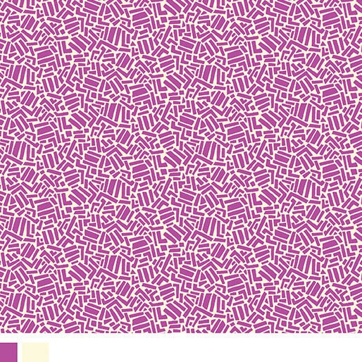 Dashes Fuchsia Cheeto's World Cotton 44"/45" Fabric Per Yard - Choice Fabrics17207-28