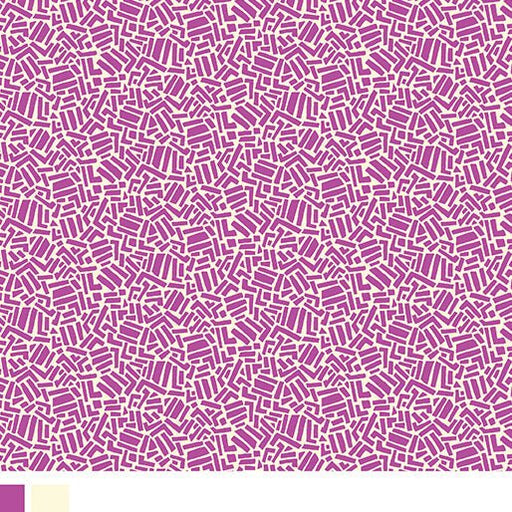 Dashes Fuchsia Cheeto's World Cotton 44"/45" Fabric Per Yard - Choice Fabrics17207-28
