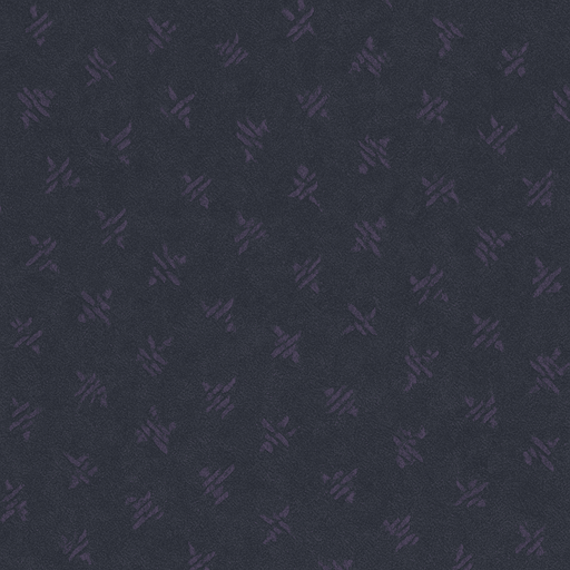 The Buggy Barn Yarn Dyes - Charcoal with Purple Stars (3 - Yard Pack) - Choice Fabrics1910Y-55