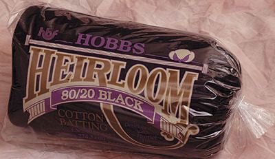 Hobbs Heirloom Black 80/20 Batting Package - Queen (90" x 108") - Choice Fabrics1926