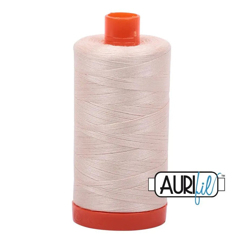 2000 Light Sand Aurifil Cotton 50wt Large Spool - Choice FabricsMK50SP2000