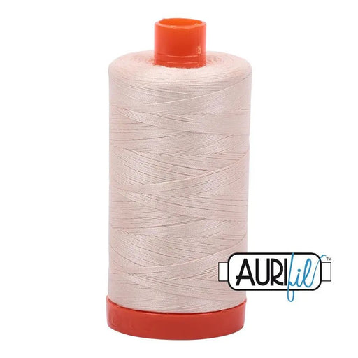 2000 Light Sand Aurifil Cotton 50wt Large Spool - Choice FabricsMK50SP2000