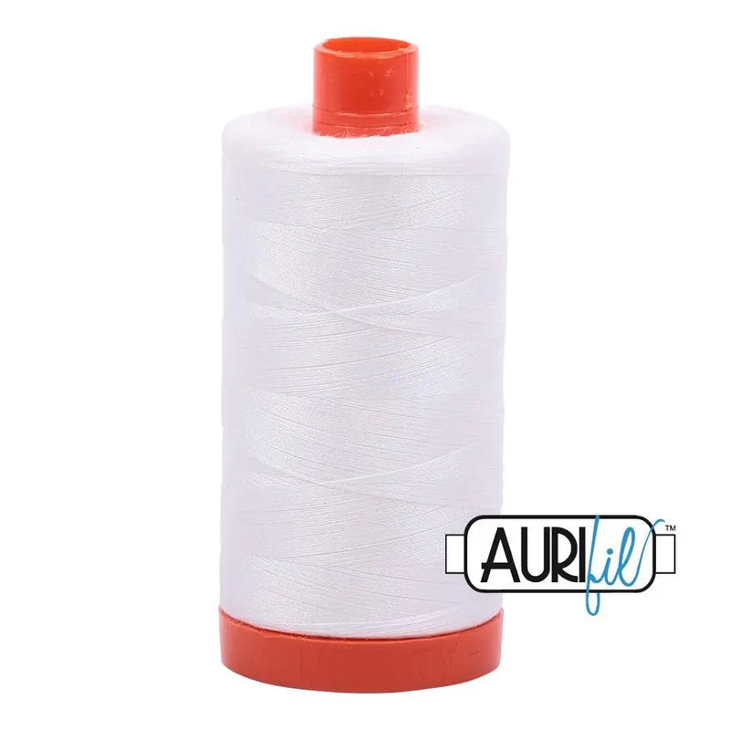 2021 Natural White Aurifil Cotton 50wt Large Spool - Choice FabricsMK50SP2021