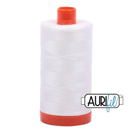 2021 Natural White Aurifil Cotton 50wt Large Spool - Choice FabricsMK50SP2021