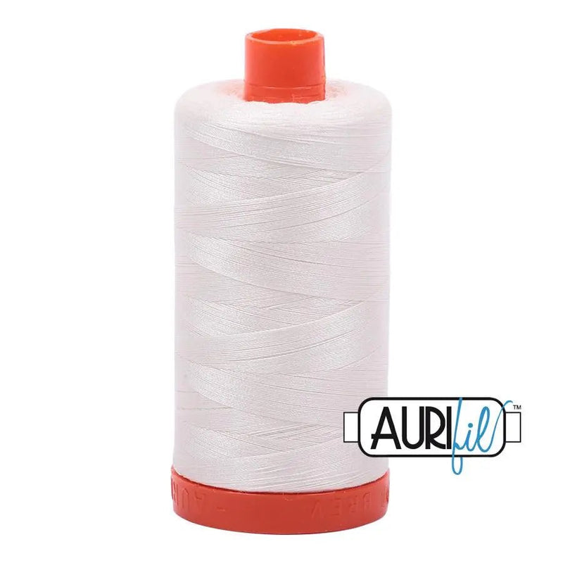 2026 Chalk Aurifil Cotton 50wt Large Spool - Choice FabricsMK50SP2026