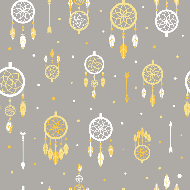 Camelot Flannels - 21221101B - 06 - Dreamcatchers - Choice Fabrics21221101B-06