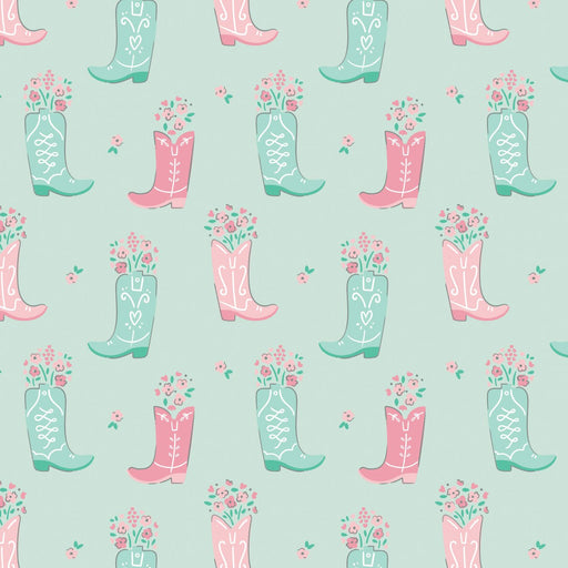 Camelot Flannels - 21240302B - 02 - Boots in Bloom - Choice Fabrics21240302B-02