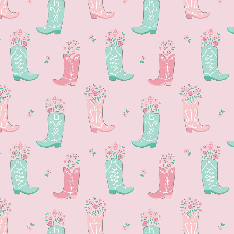 Camelot Flannels - 21240302B - 03 - Boots in Bloom - Choice Fabrics21240302B-03