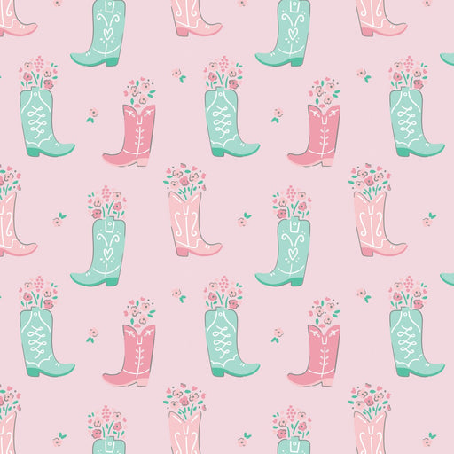 Camelot Flannels - 21240302B - 03 - Boots in Bloom - Choice Fabrics21240302B-03