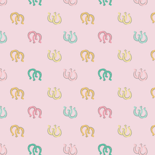 Camelot Flannels - 21240304B - 04 - Lucky Horseshoes - Choice Fabrics21240304B-04