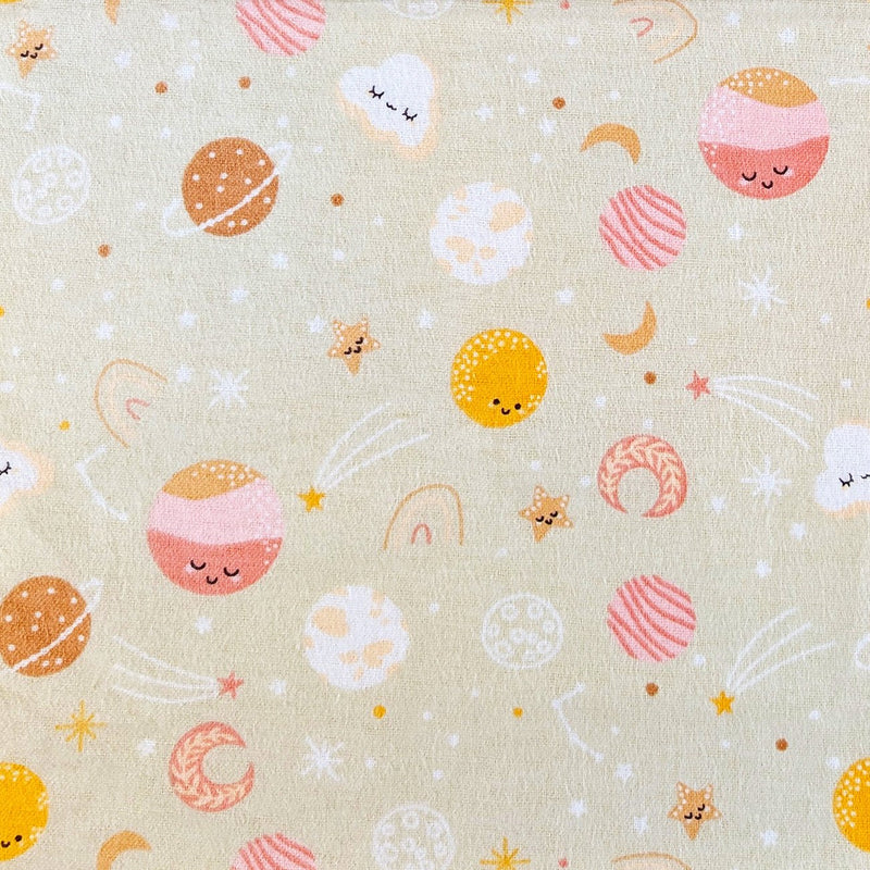 Camelot Flannels - 21250701B - 01 - Space Friends - Choice Fabrics21250701B-01