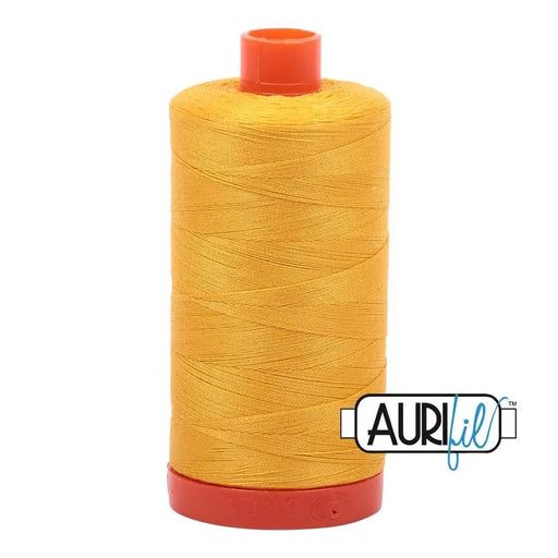 2135 Yellow Aurifil Cotton 50wt Large Spool - Choice FabricsMK50SP2135
