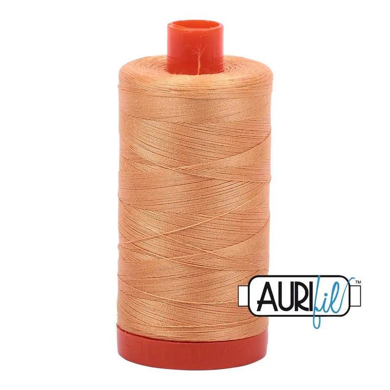2214 Golden Honey Aurifil Cotton 50wt Large Spool - Choice FabricsMK50SP2214