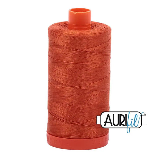2240 Rusty Orange Aurifil Cotton 50wt Large Spool - Choice FabricsMK50SP2240