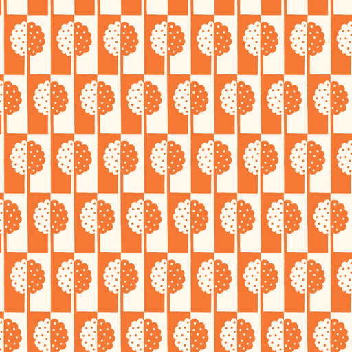 Orchard Deco - Holly Tree - Orange - Choice Fabrics227942