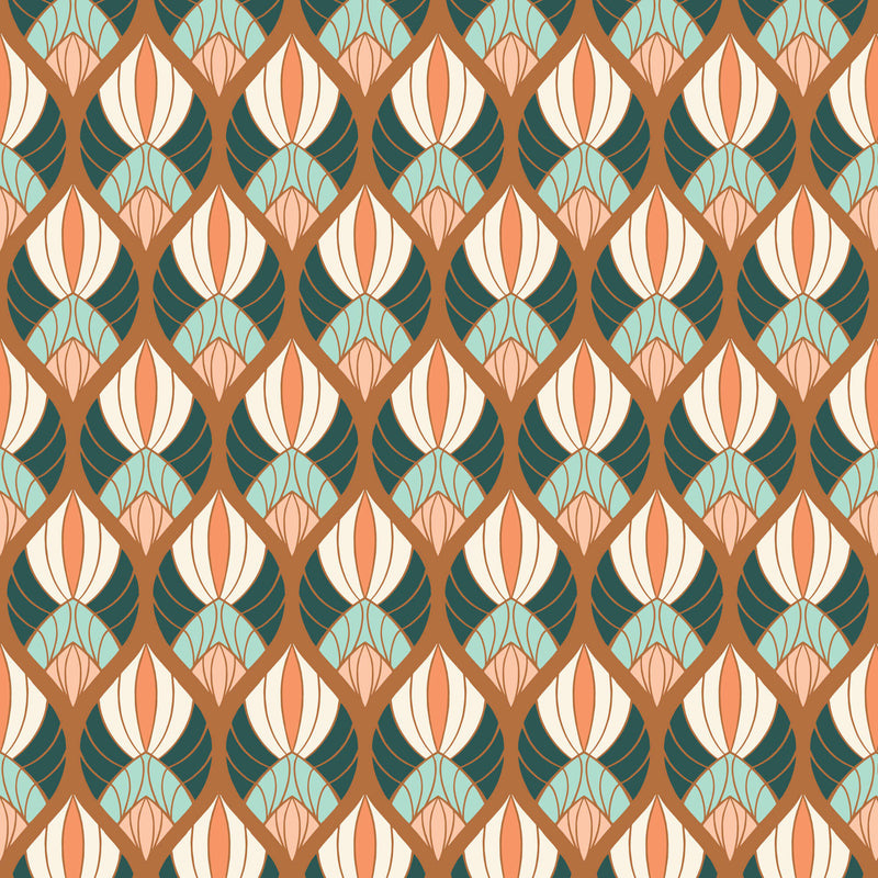 Florissima - Deco Shells - Coral (3-Yard Pack)