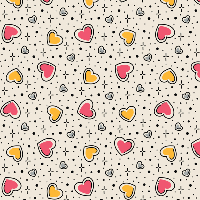 Love Struck Love Ink 3386 Cotton 44/45 Fabric Per Yard - Choice Fabrics228642