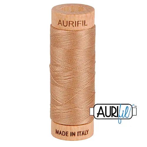 2340 Cafe' au Lait Aurifil Cotton 80wt Spool - Choice FabricsMK80SP280-2340