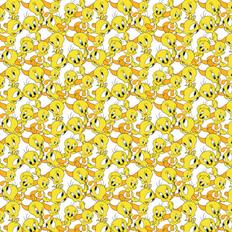 Camelot Licensed Flannels - 23600171B - Tweety - Choice Fabrics23600171B